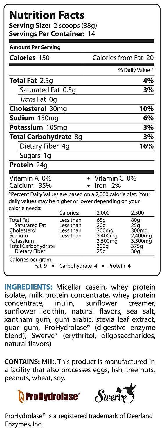 BioTRUST Low Carb Grass-Fed Protein Powder - Vanilla Cream
