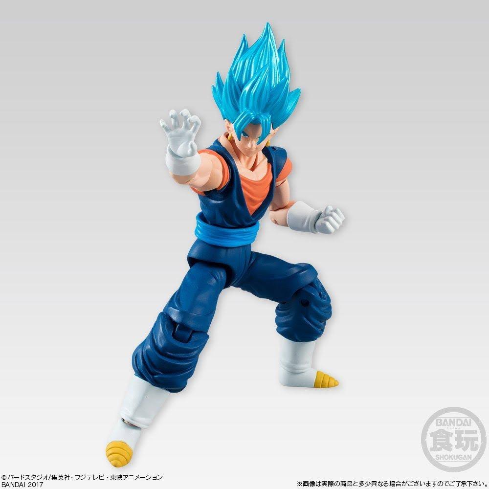 Bandai Shokugan Shodo Vol 5 Dragon Ball Z Super Saiyan God Vegito Action Figure