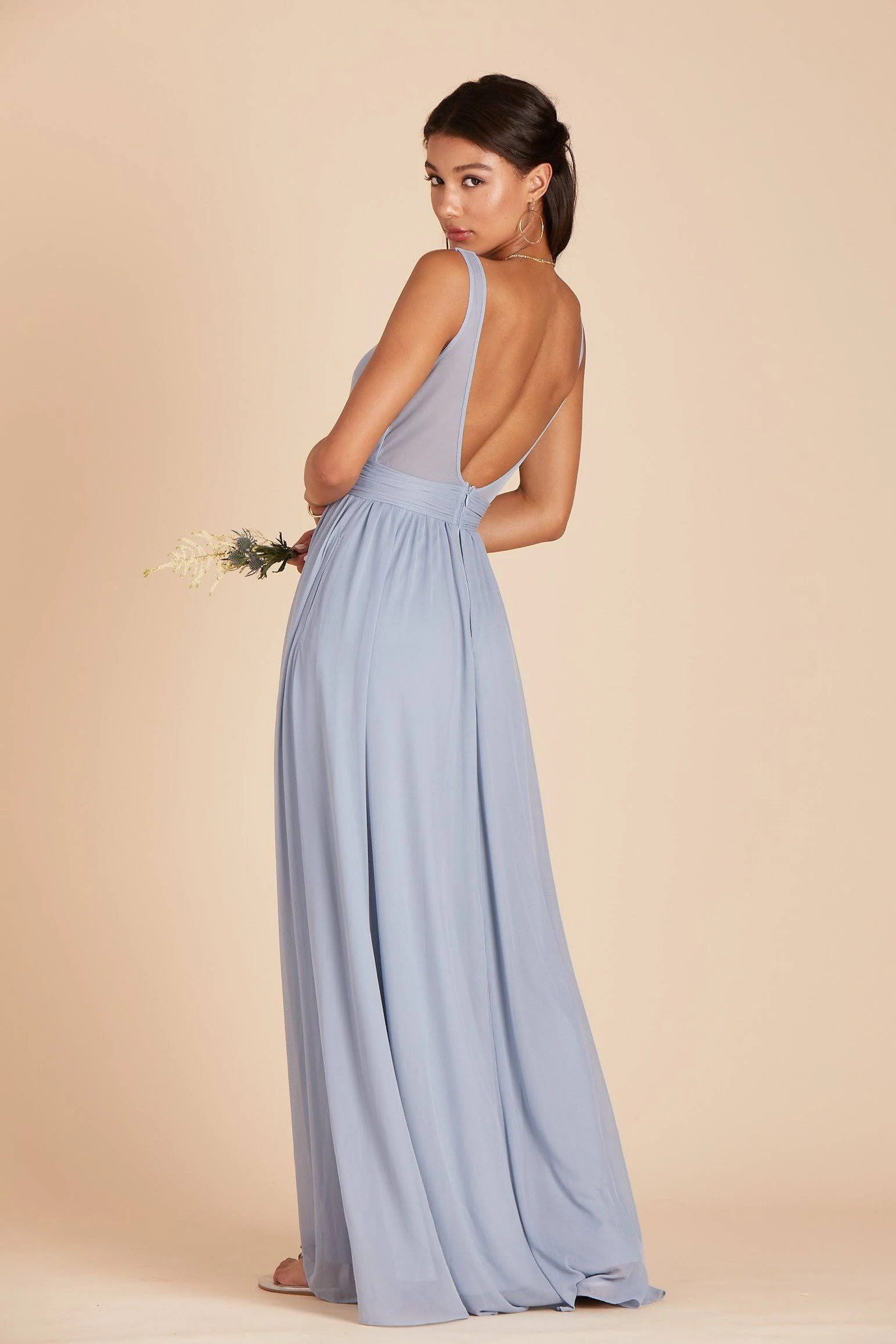 Birdy Grey Jan Bridesmaid Dress in Dusty Blue 3XL / Dusty Blue