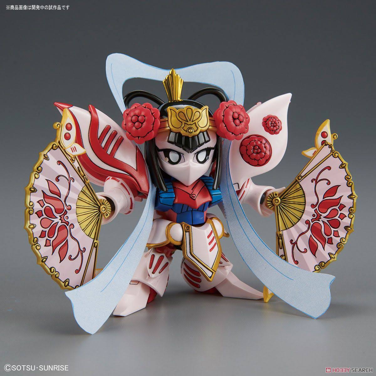 BB412 Diaochan Qubeley & General's Palanquin Bb Senshi Sangokuden, Bandai SD