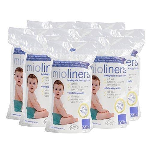 Bambino Mio Mioliners Diaper Liners 2 Pack