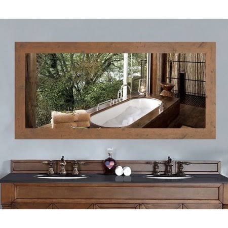 Fulgham Farmhouse / Country Rustic Accent Mirror Size: 53.5x22 H x 35x22 W
