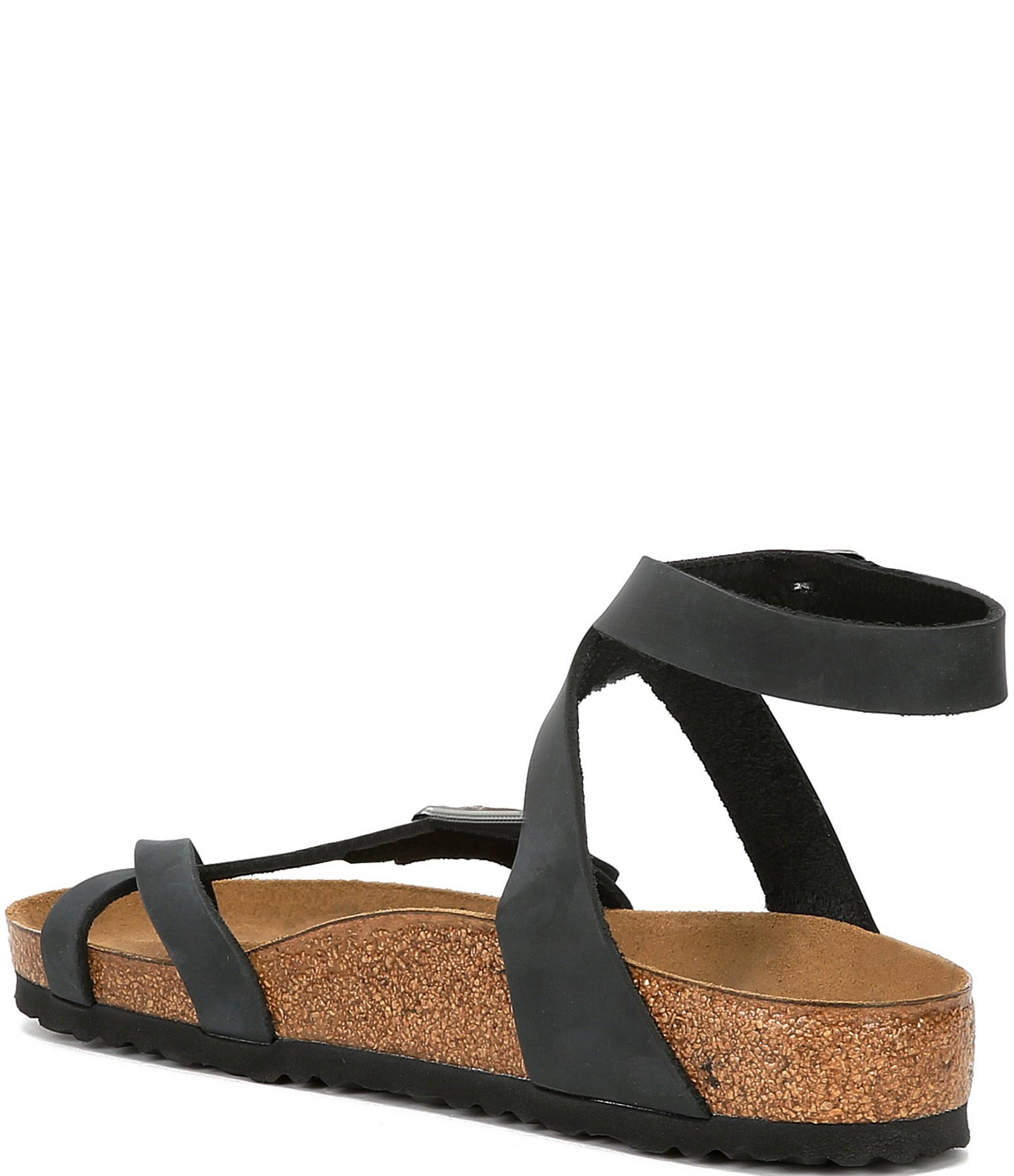 Birkenstock Women's Yara Sandal - 37 - Tobacco Oiled Leather Le