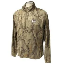 Banded Tech Stalker 1/4 Zip Pullover - Size S, Natural Gear