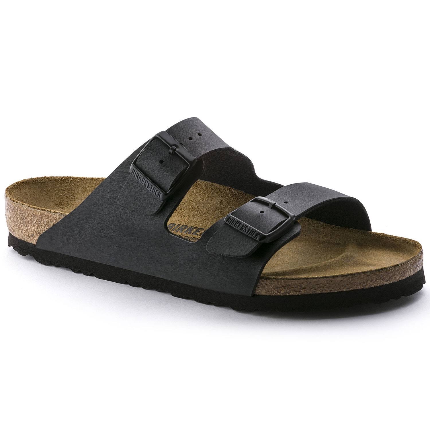 Birkenstock Sandals &&Arizona&& from Birko-Flor in Black 39.0 EU N
