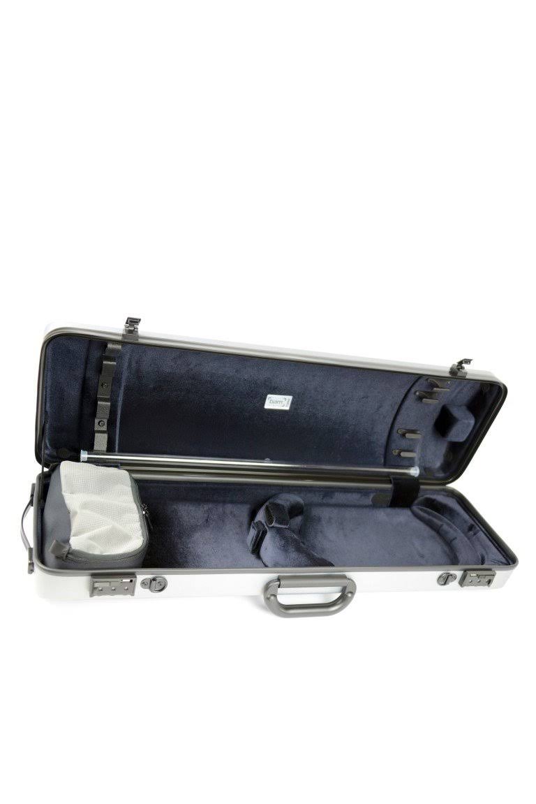 BAM 2001XL Hightech Oblong Violin Case Black Lazure