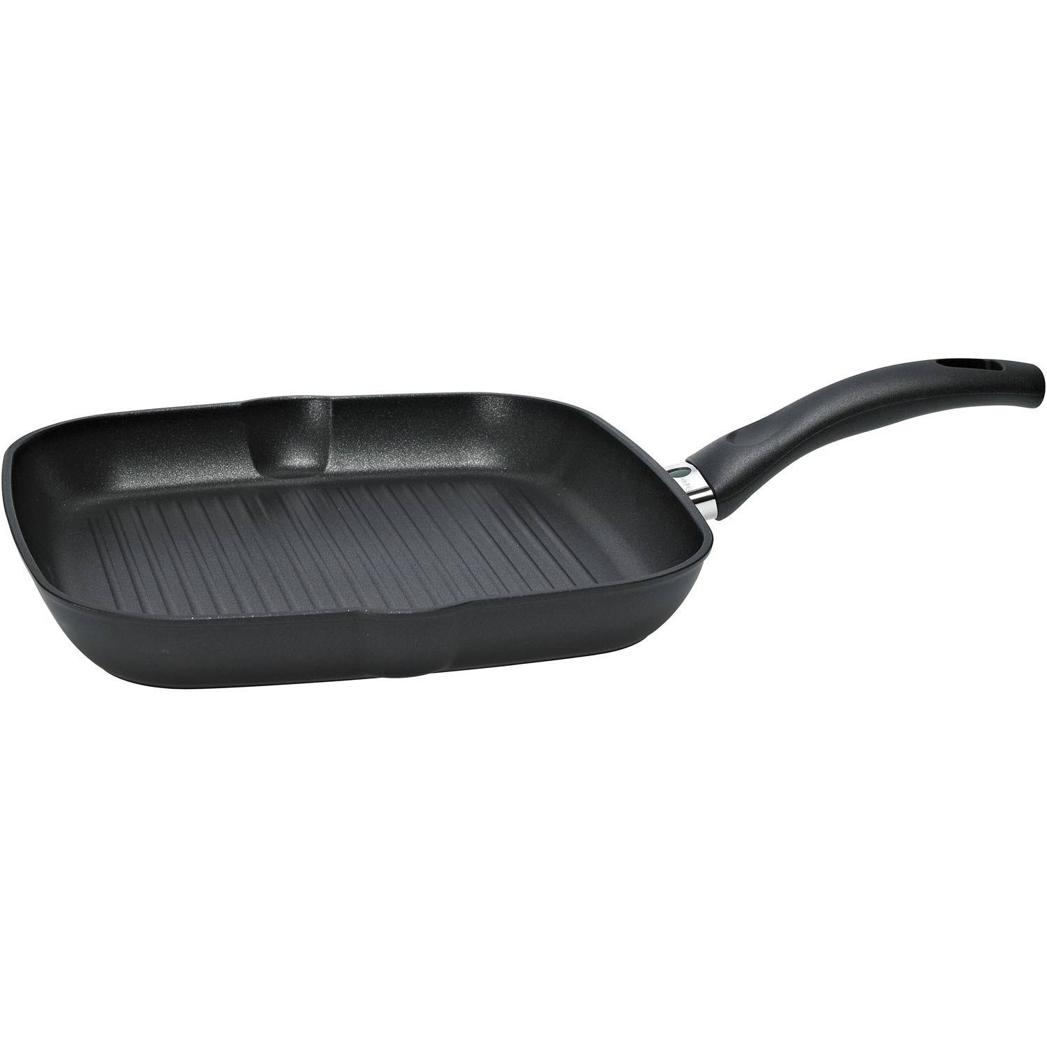 Ballarini RT9FA.28 Rialto 11x22 Open Aluminum Non-Stick Ribbed Grill Pan
