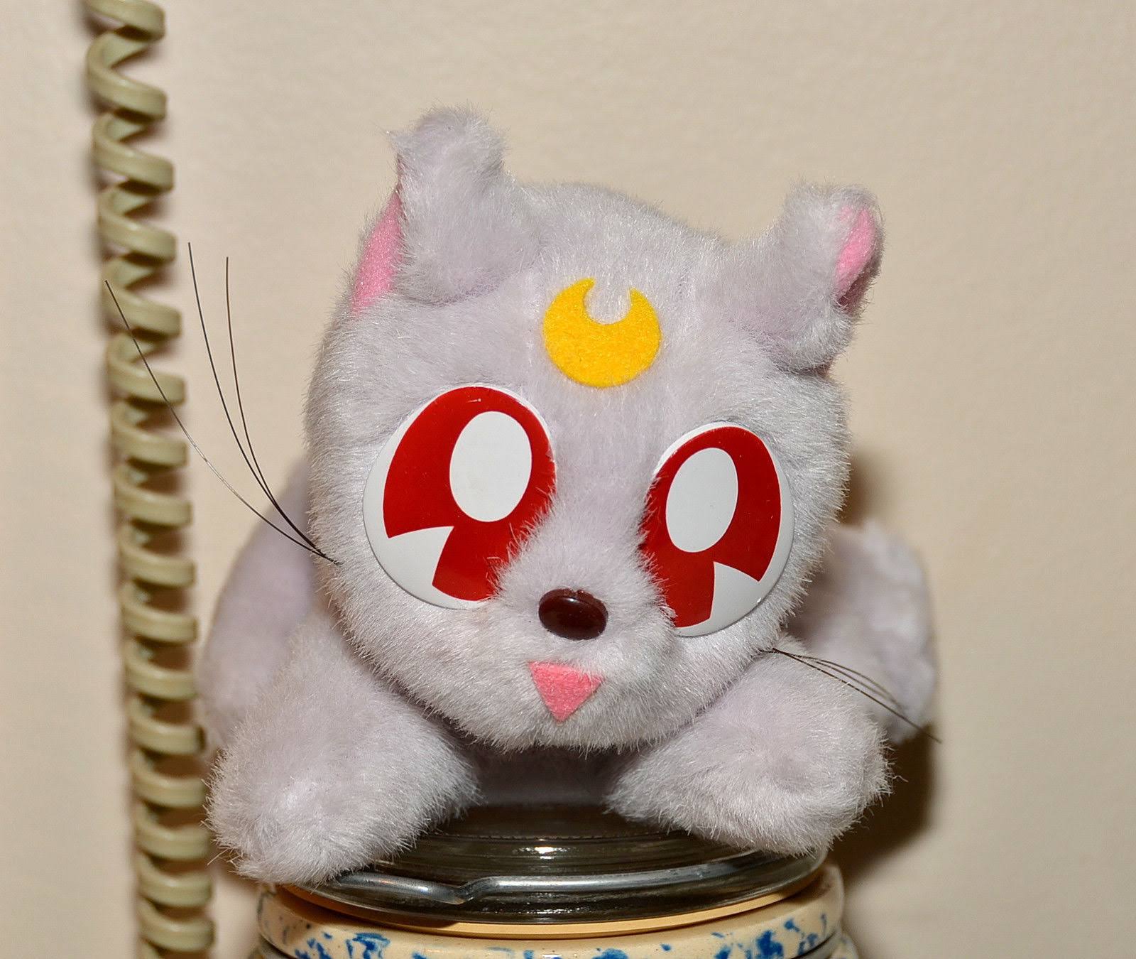 Sailor Moon Supers Diana Cat Plush Doll Stuffed Toy Japanese Bandai J