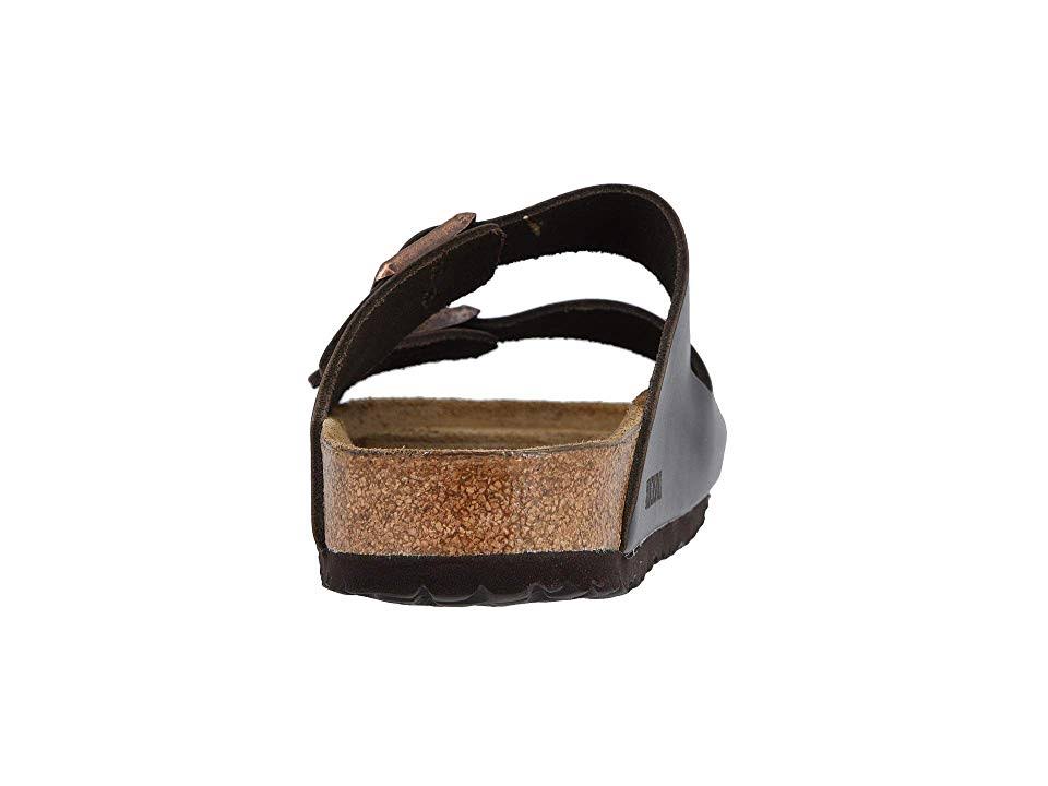 Birkenstock Arizona Soft Footbed - Leather Brown Amalfi / 40 / Narrow