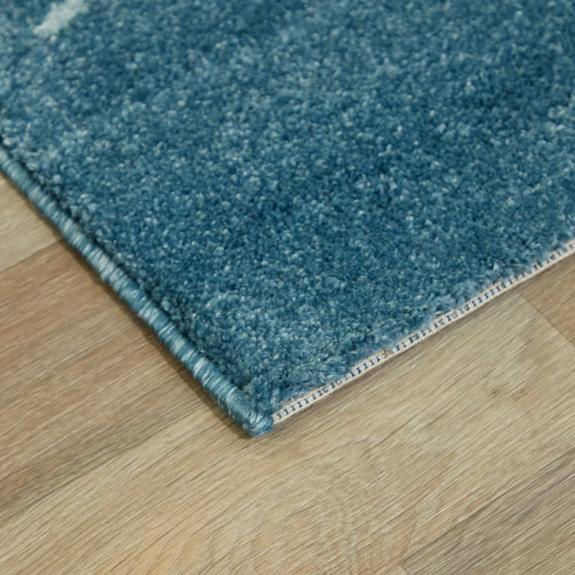Balta Caistor Blue 5 ft. x 7 ft. Coastal Coral Print Area Rug
