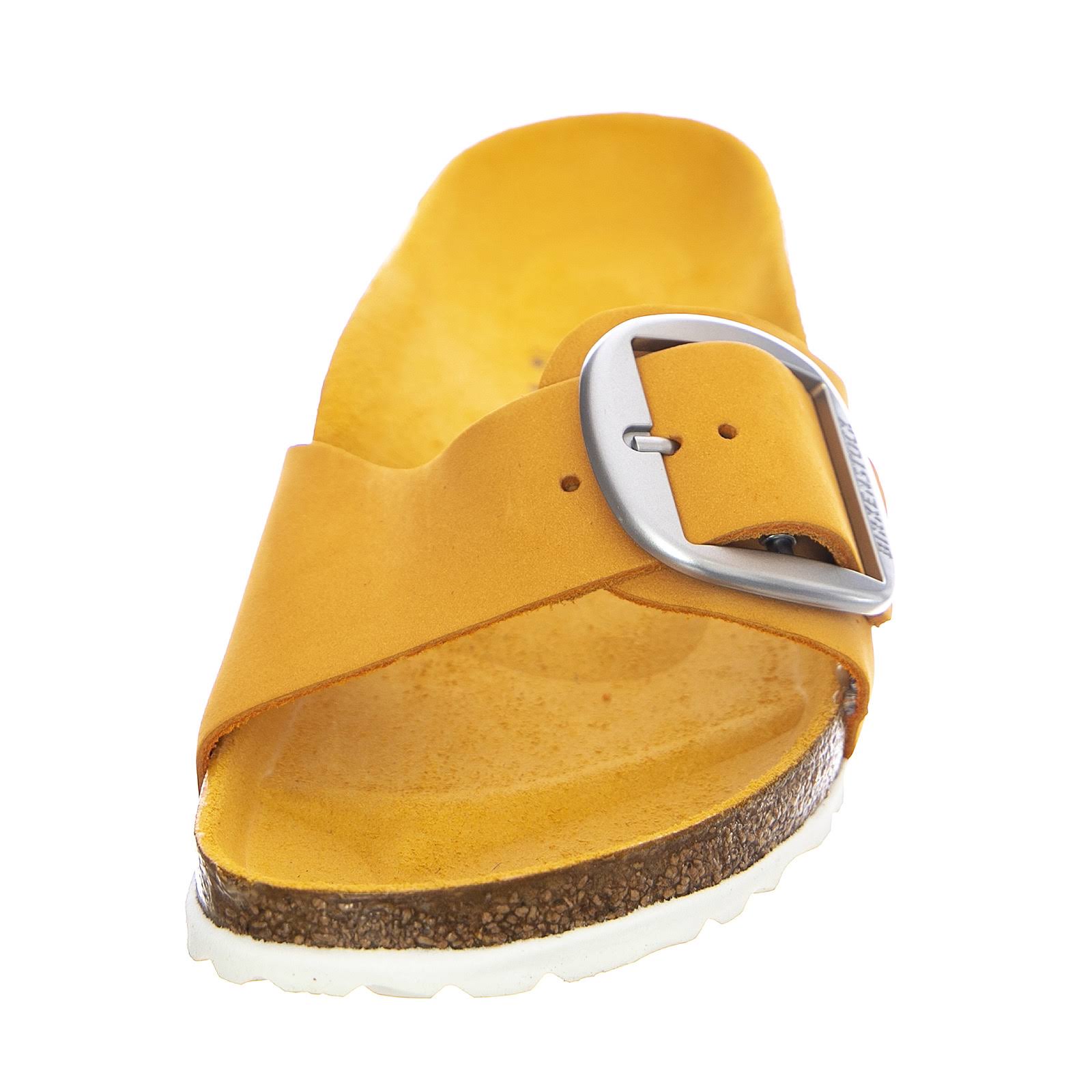 Birkenstock Womens Apricot Madrid Big Buckle Sandals
