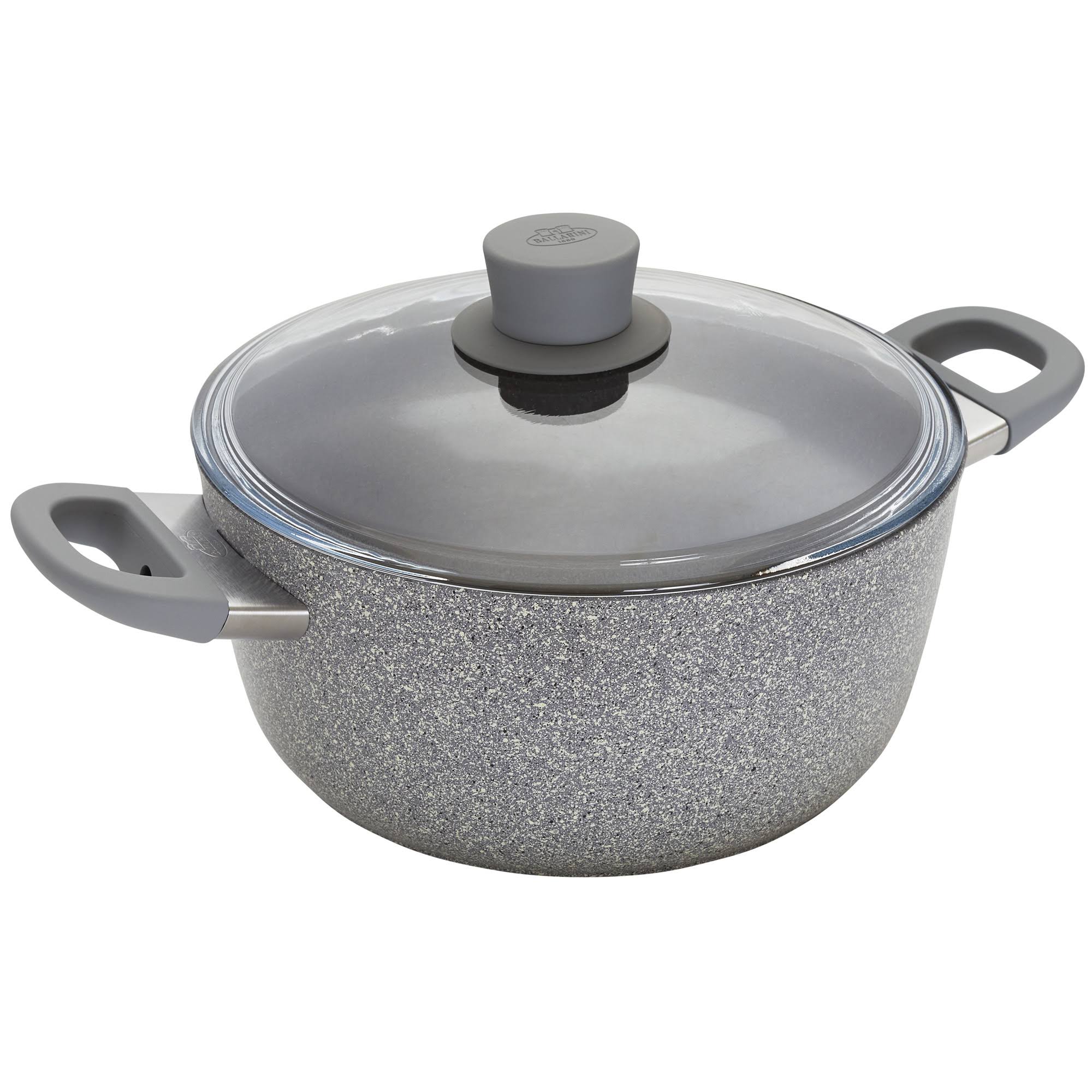 Ballarini Parma Plus 4.9-Quart Aluminum Nonstick Dutch Oven with Lid