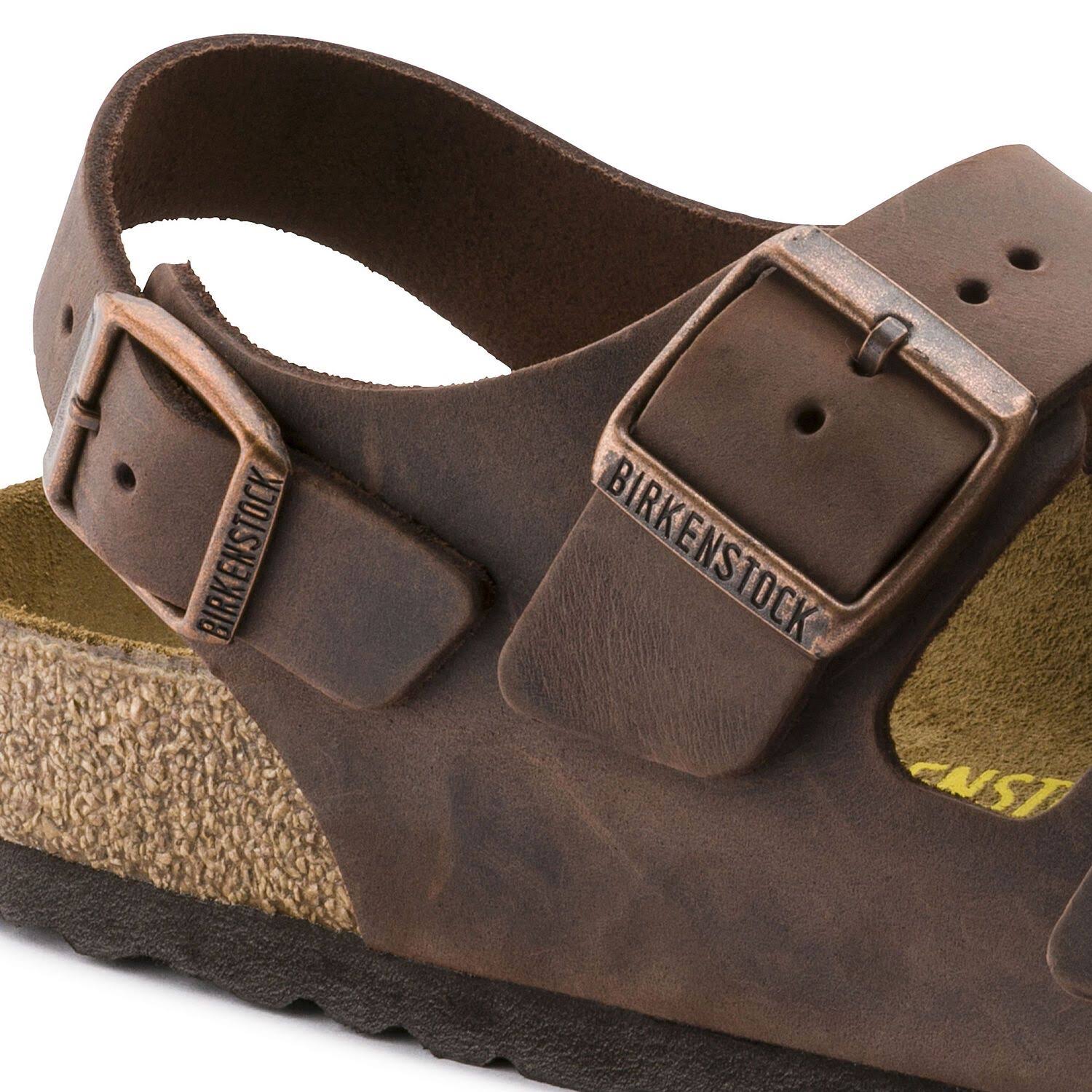 Birkenstock Milano Sandal - 39 - Habana Oiled Leather