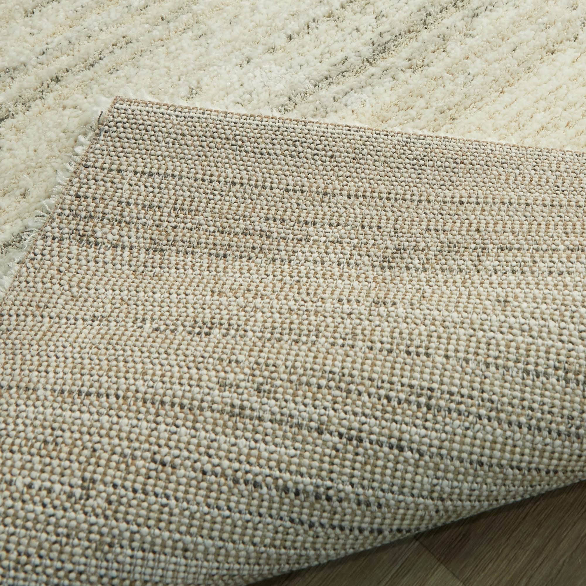 BALTA Alva Cream 8 ft. x 10 ft. Contemporary Area Rug, Ivory