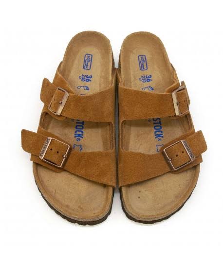 Birkenstock Arizona Soft Footbed (36 Mink Suede)