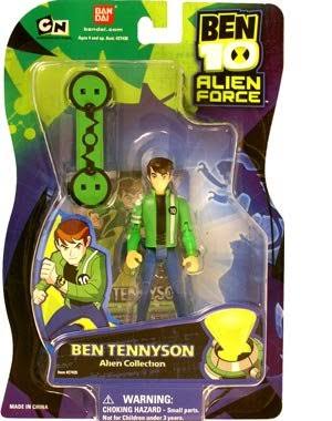 Ben 10 Tennyson Alien Force Action Figure Collection