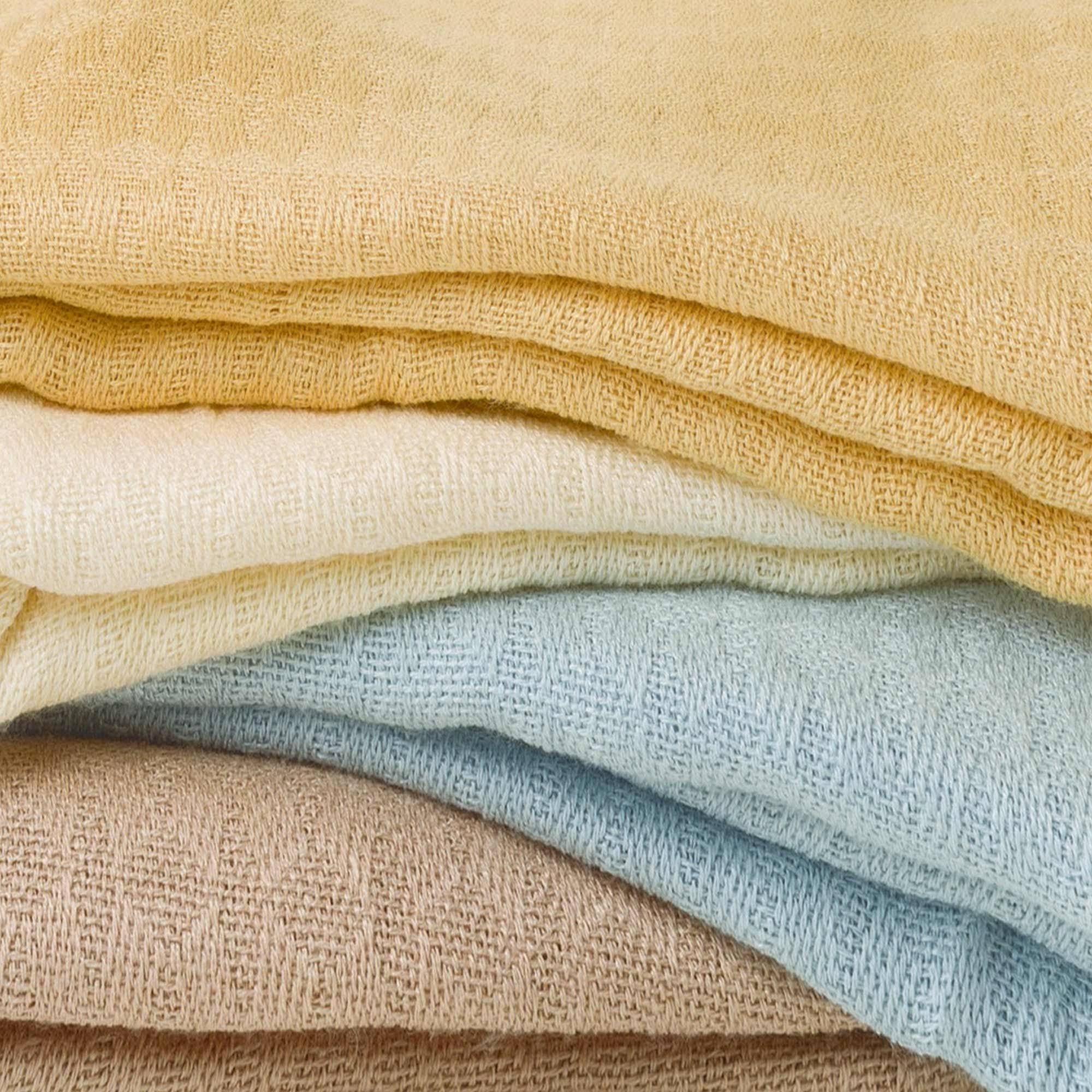 BedVoyage Rayon from Bamboo / Viscose Travel/Throw Blanket - Champagne