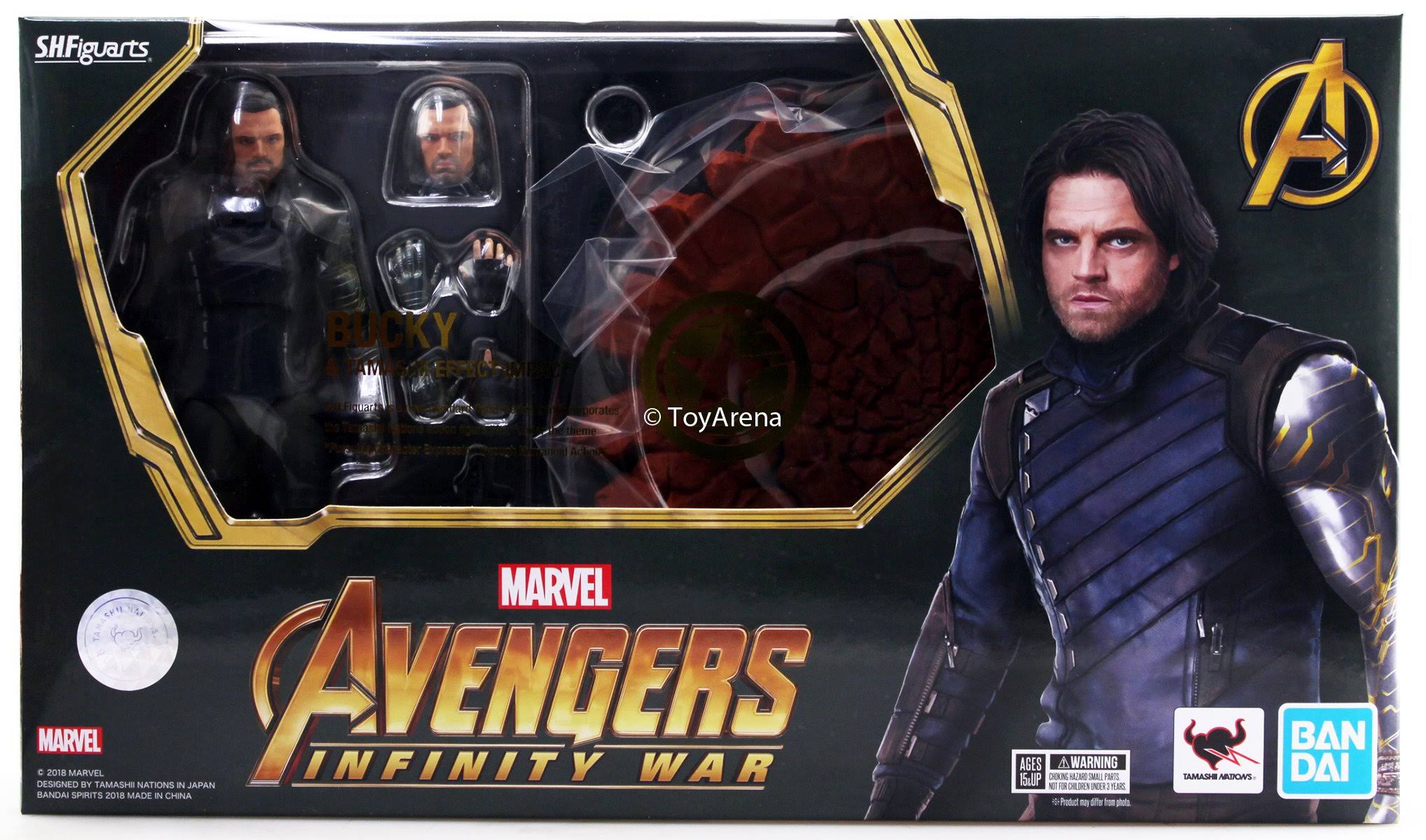 Avengers Infinity War: Bucky & Tamashii Effect Impact S.H.Figuarts