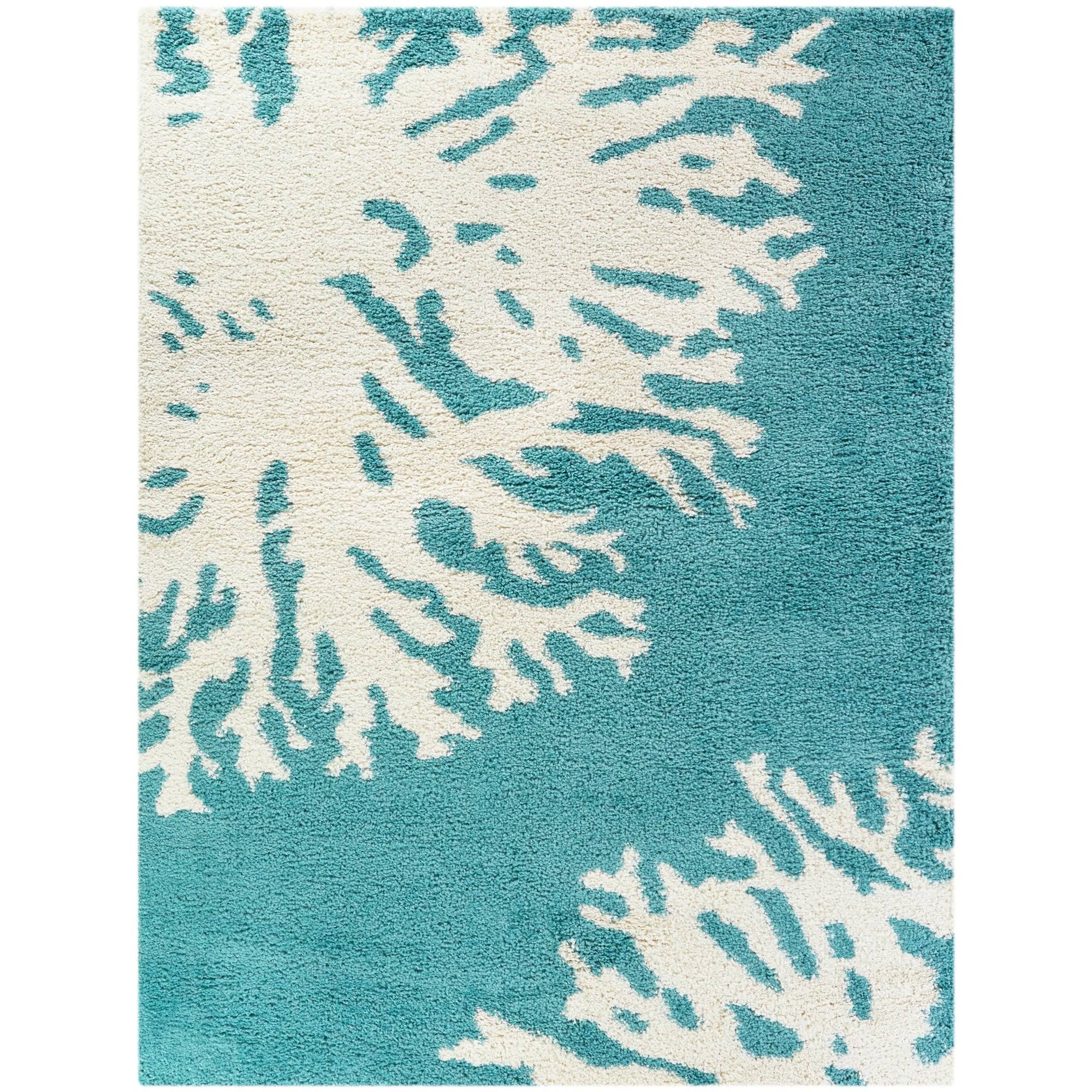 BALTA Sarasota Grey 8 ft. x 10 ft. Coastal Shag Area Rug