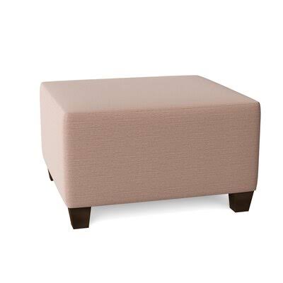 Birch Lane Lise 29x22 Rectangle Standard Ottoman Body Fabric: Nadia Moonstone