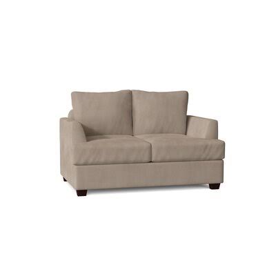 63x22 Pillow Top Arm Loveseat Birch Lane Body Fabric: Tina Oyster
