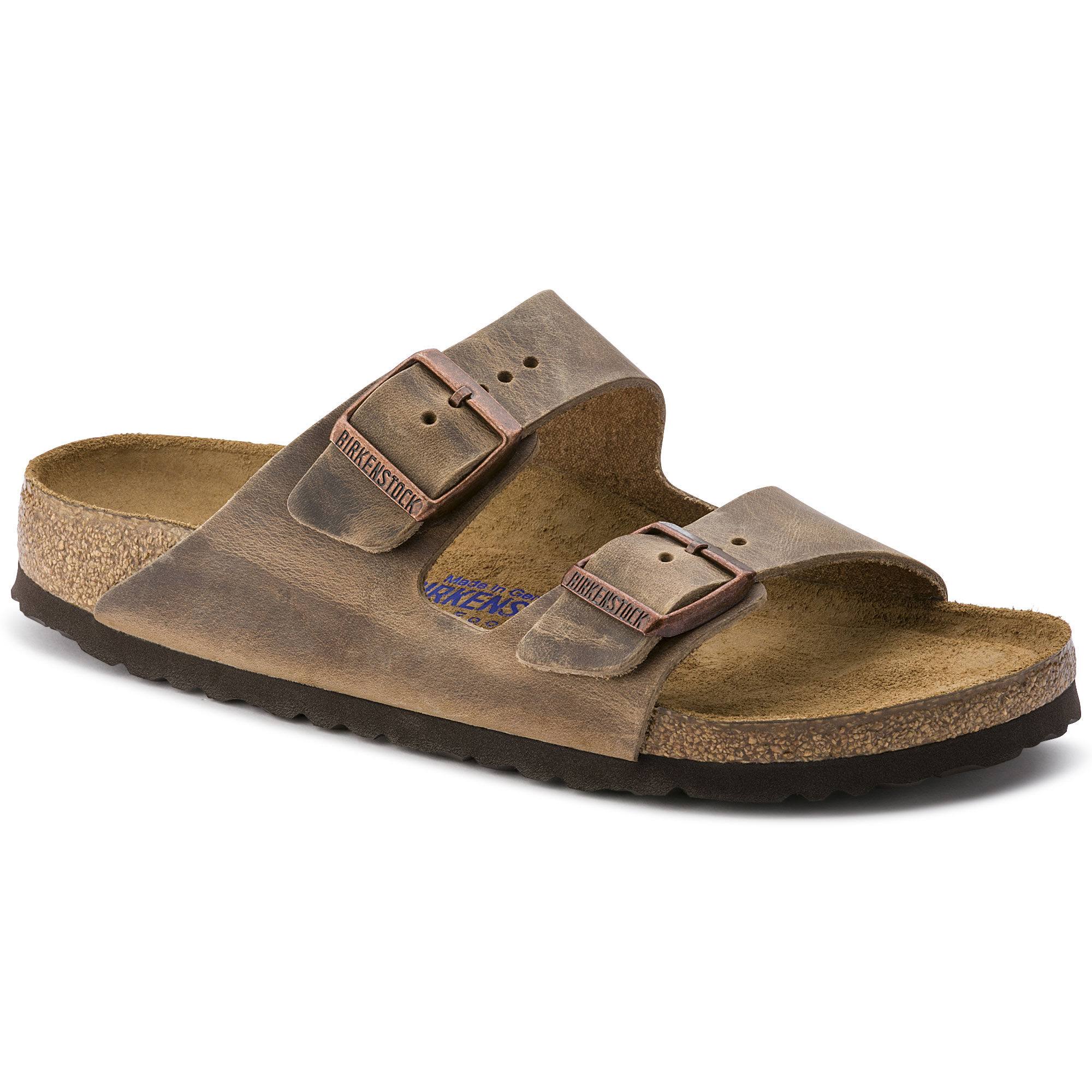 Birkenstock Arizona Soft Footbed - Tobacco Oiled Leather Size 38