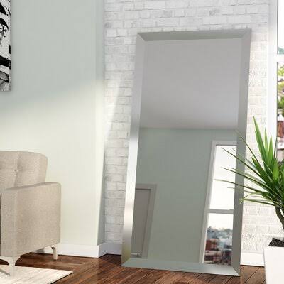 Wade Logan Industrial Full Length Mirror Size: 70x22 H x 31x22 W