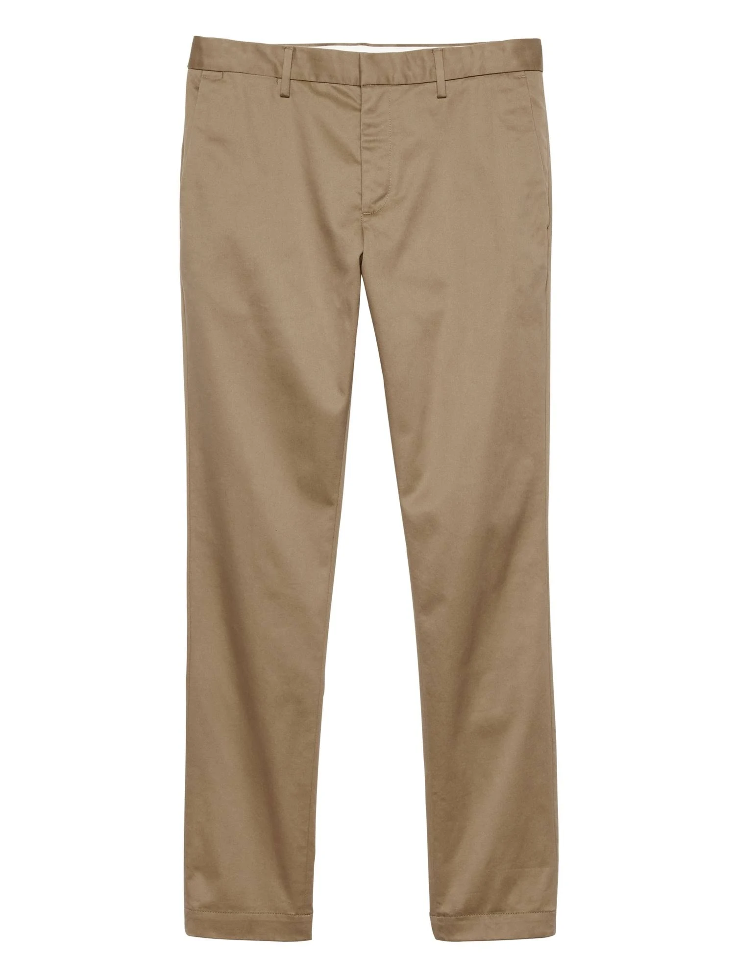Banana Republic Men's Fulton Skinny Rapid Movement Chino Pant Airforce Khaki Tall Size 35W 36L