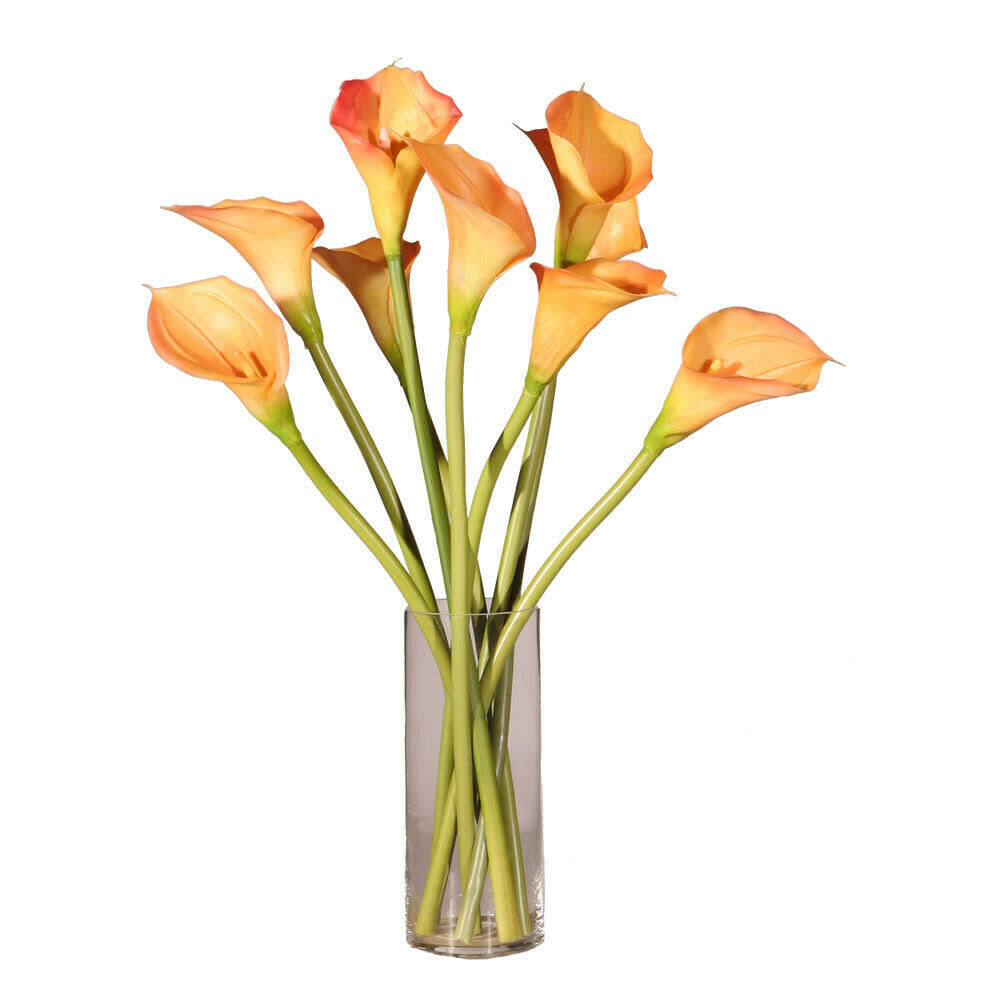 Calla Lilies Centerpiece in Vase Winston Porter