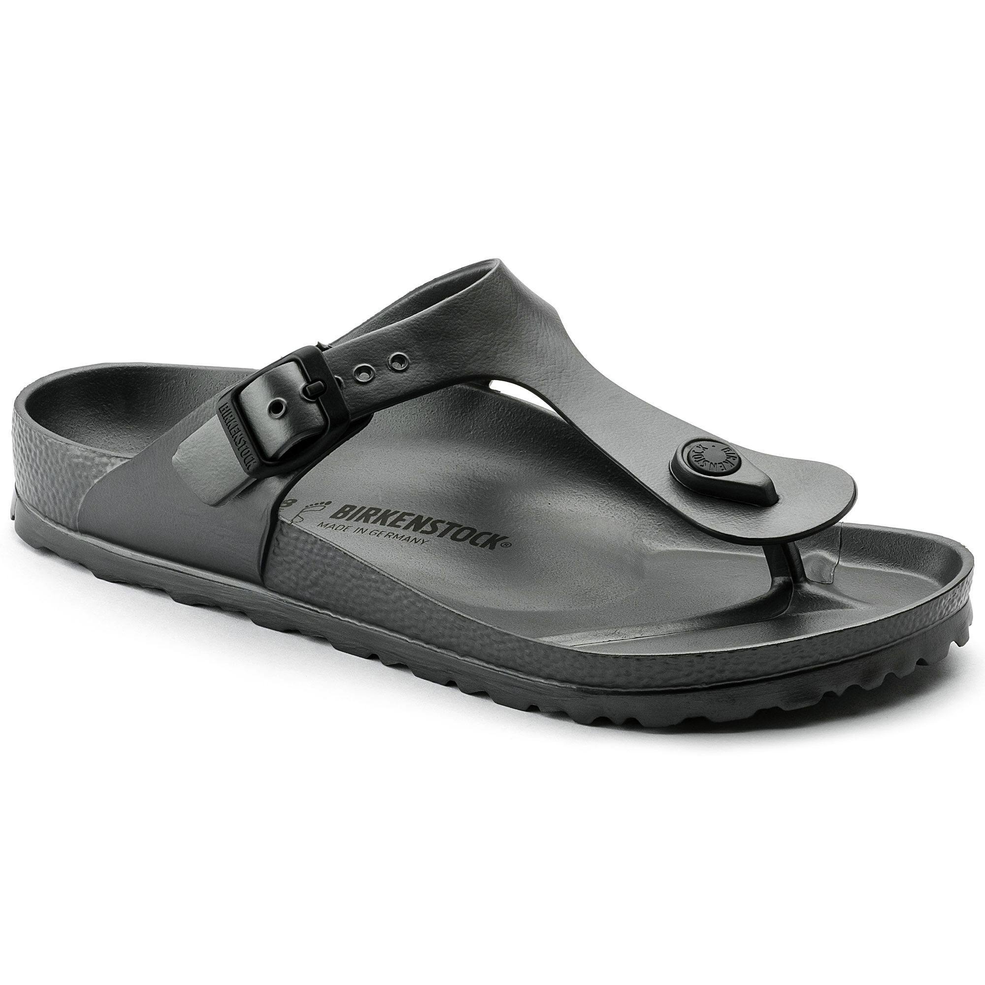 Birkenstock Gizeh Eva - Metallic Anthracite 1001505 Size: 35 EU