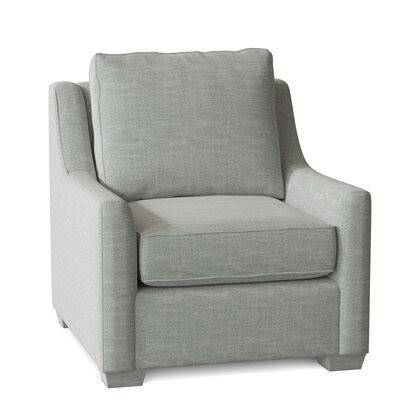 Birch Lane Godwin 33x22 Wide Armchair Body Fabric: Conversation Capri