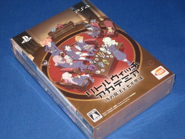 Little Witch Academia First Press Limited Edition PS 4 from Japan