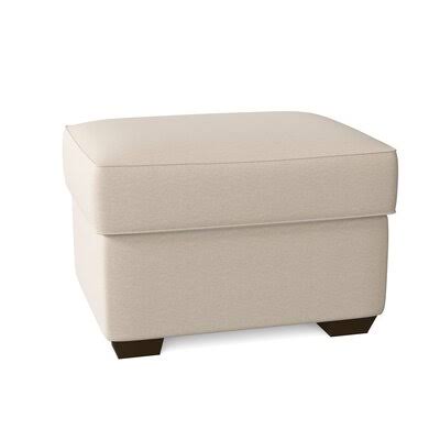 Birch Lane Swifton 29x22 Rectangle Standard Ottoman Body Fabric: Bihar Natural