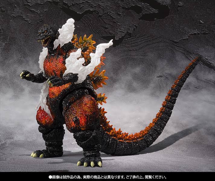 S.H. MonsterArts 1995 Ultimate Burning Godzilla Action Figure
