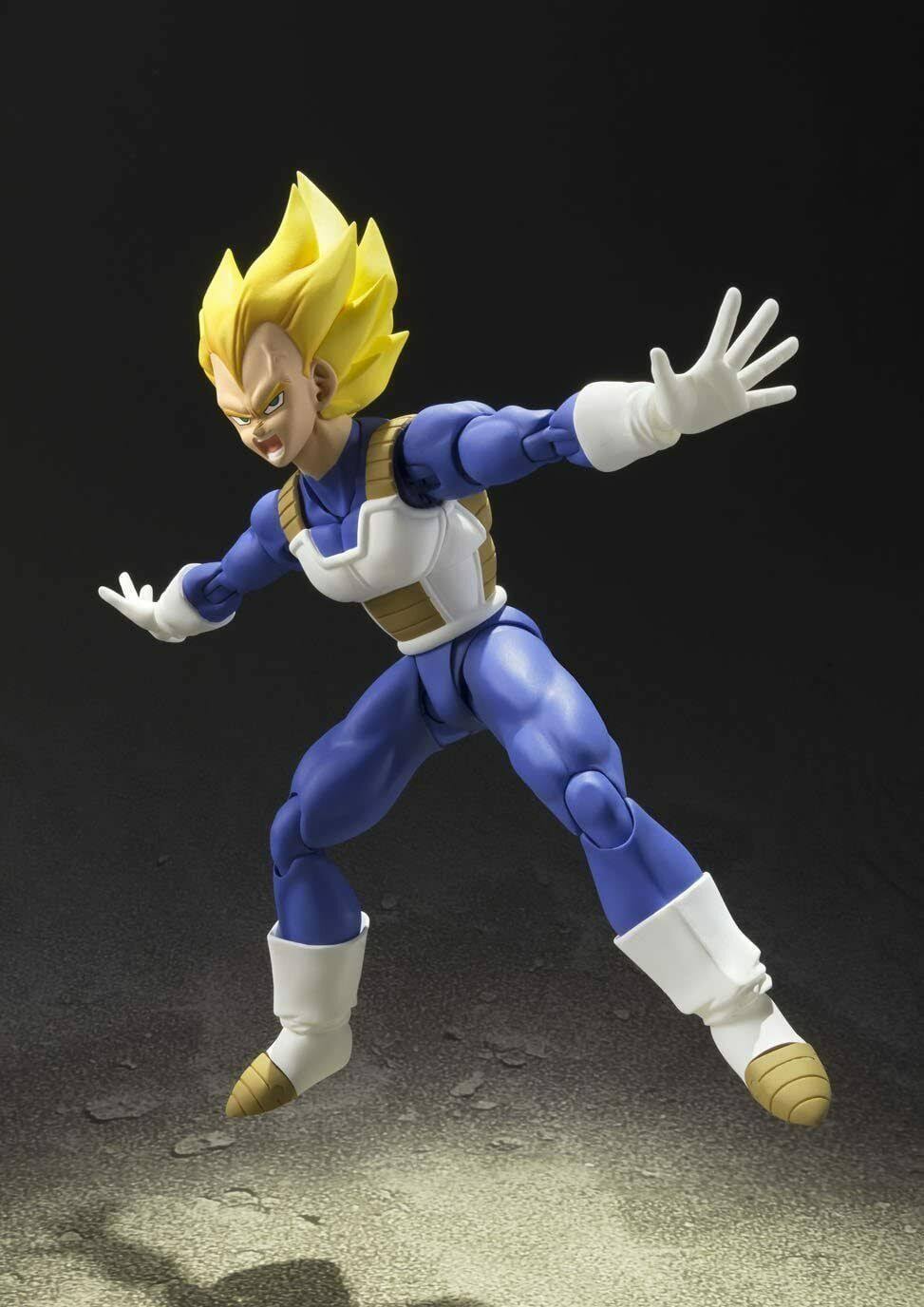 S.H.Figuarts Dragon Ball Super Saiyan Vegeta Action Figure Bandai New