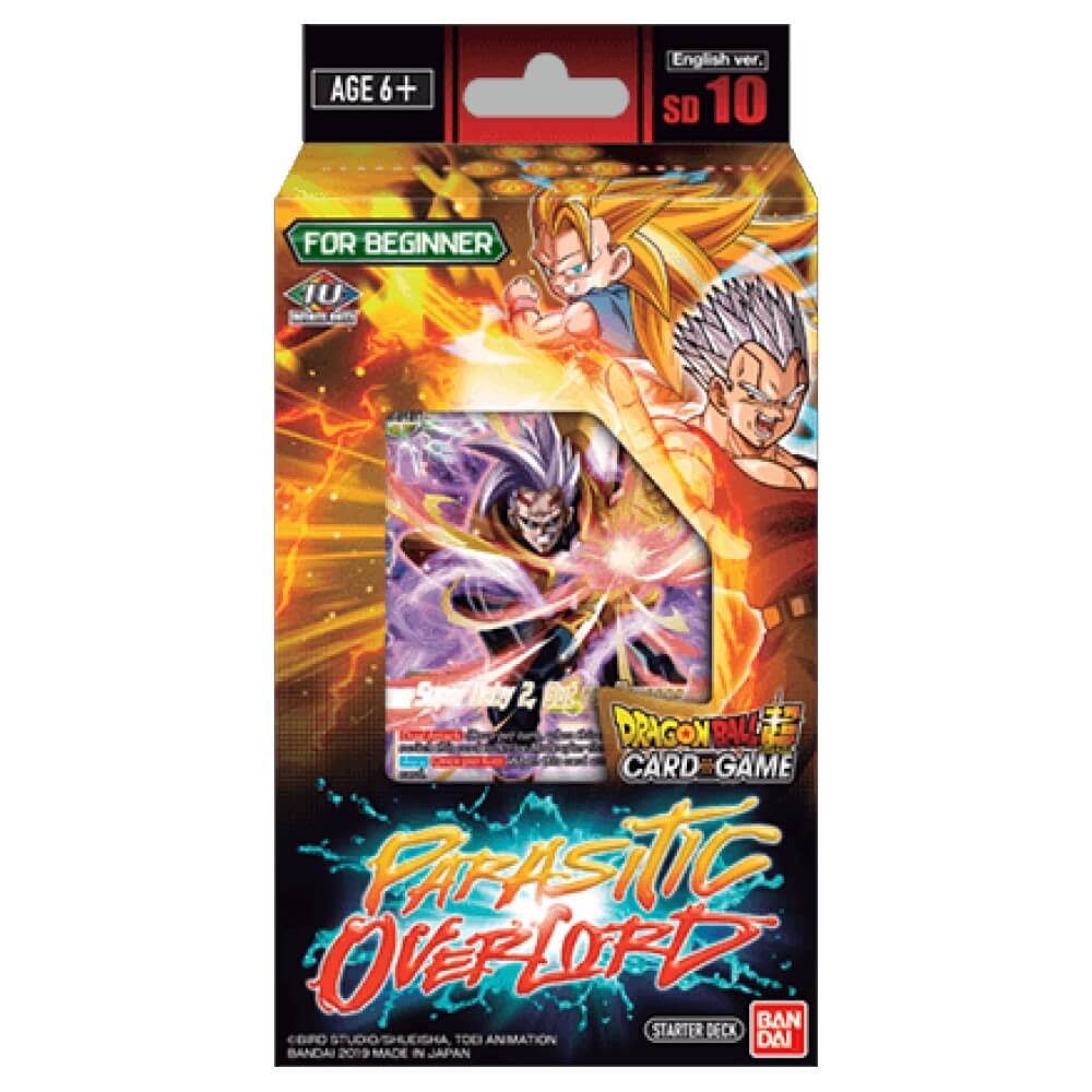 Dragon Ball Super Card Game Parasitic Overlord Deck #10 Starter Deck Box [DBS-SD10]