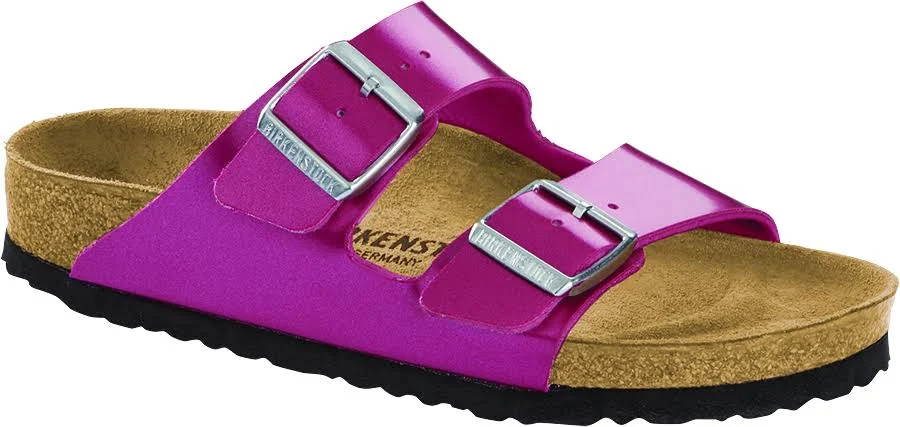 Birkenstock Arizona Women | Electric Metallic Magenta (1012968) Narrow