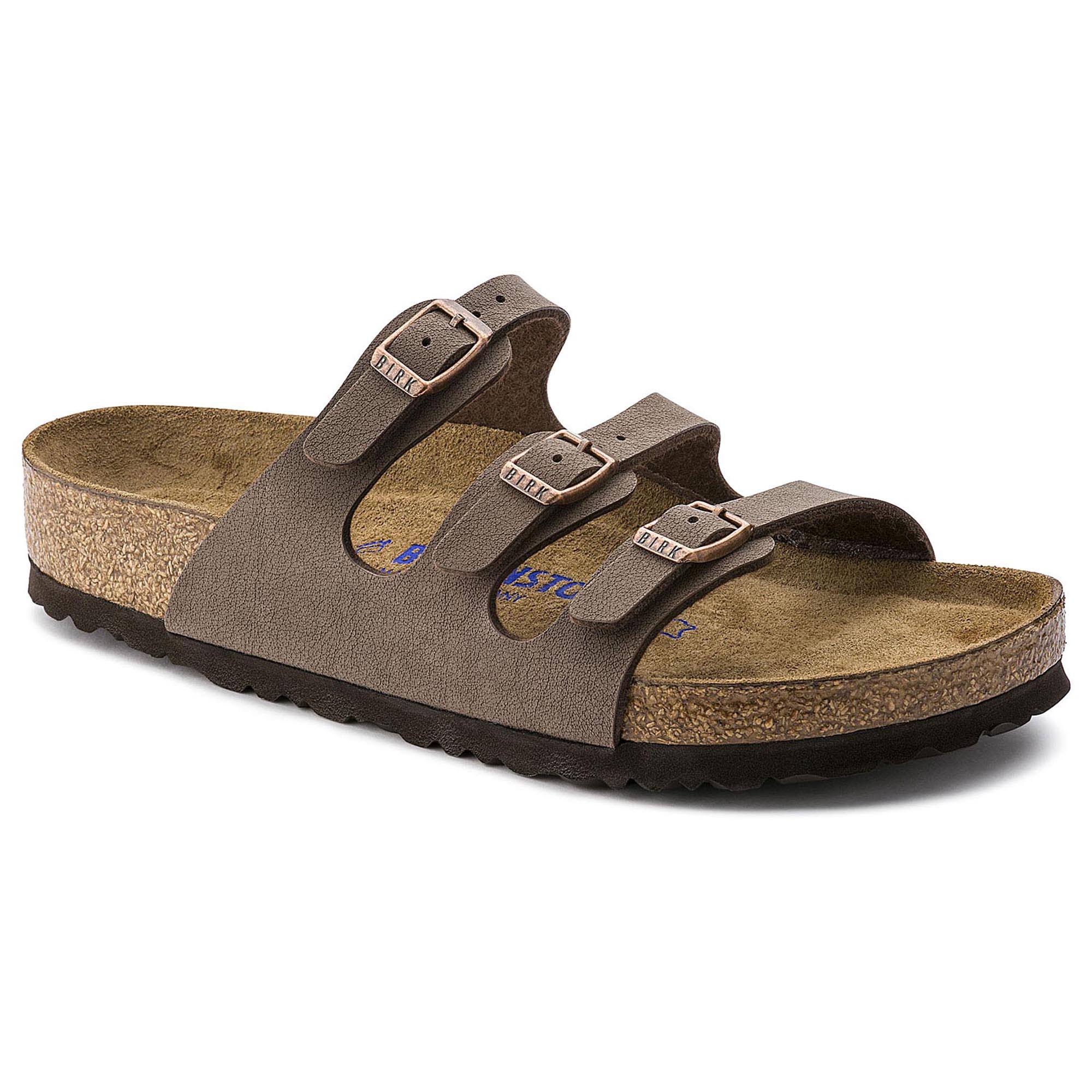 Birkenstock Women's Florida Soft Footbed (41 Mocha Birkibuc)