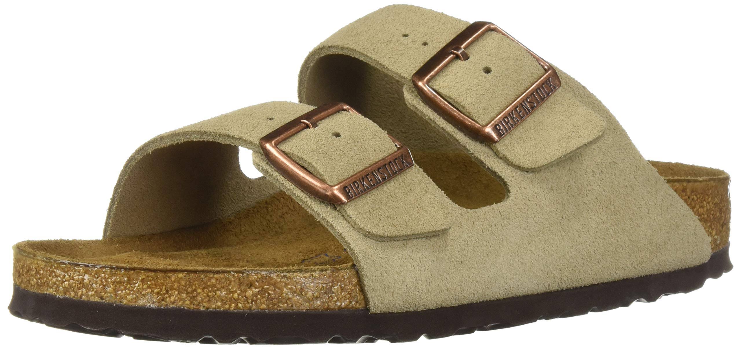 Birkenstock Arizona Soft Footbed (Taupe Suede)