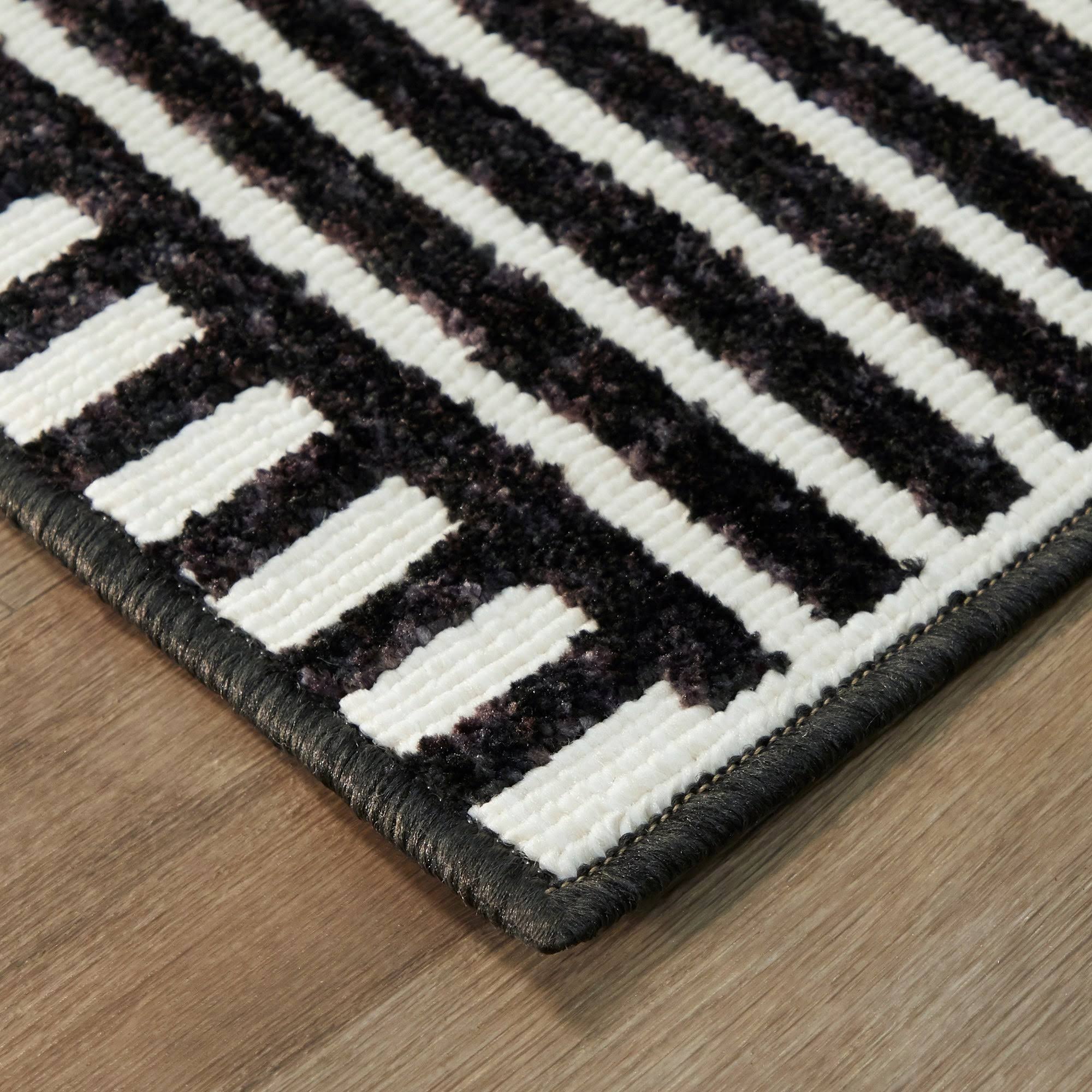 Sinclair Contemporary Area Rug - 5&3x22 x 7& - Tan