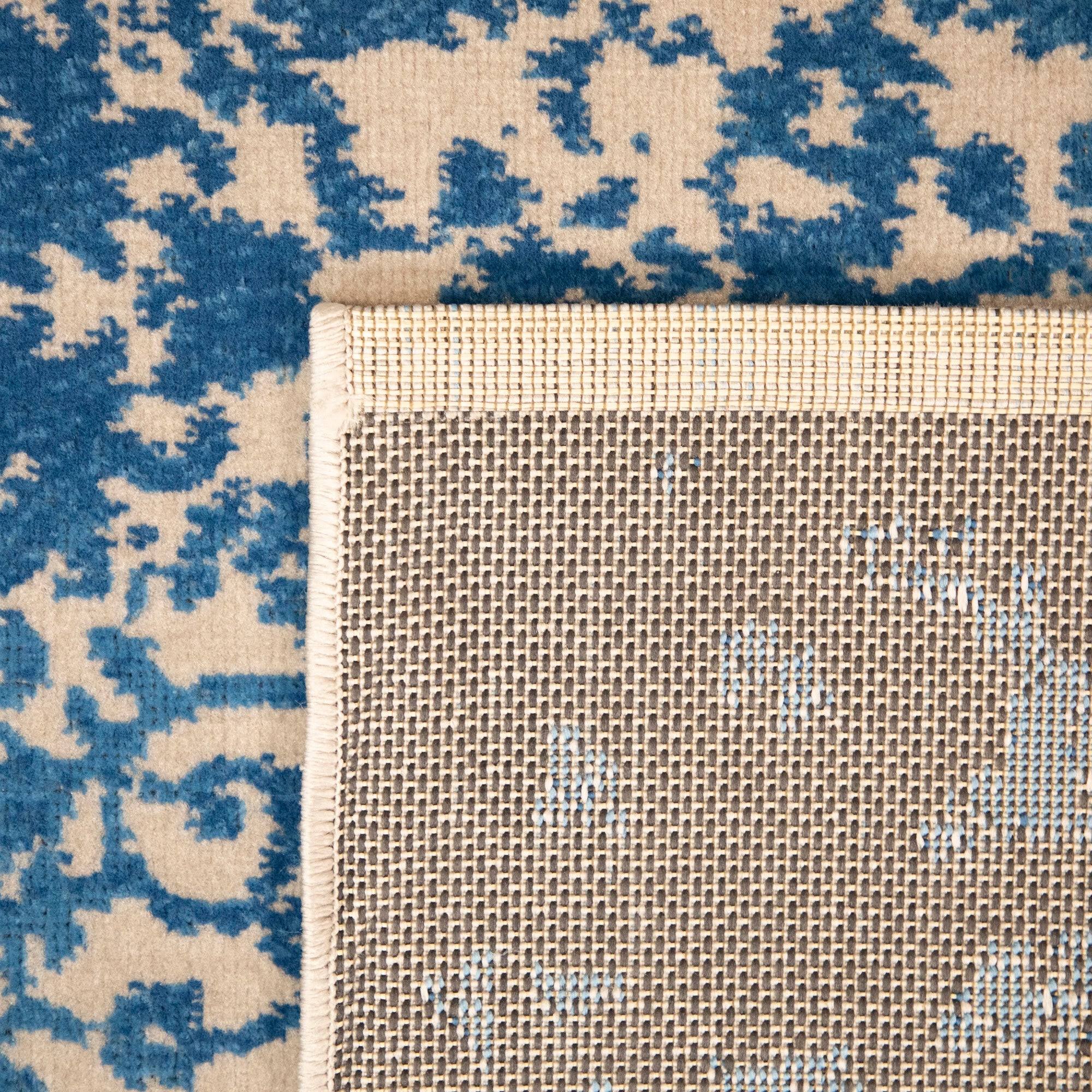 BALTA Inaya Aqua 5 ft. x 7 ft. Indoor/Outdoor Area Rug, Blue