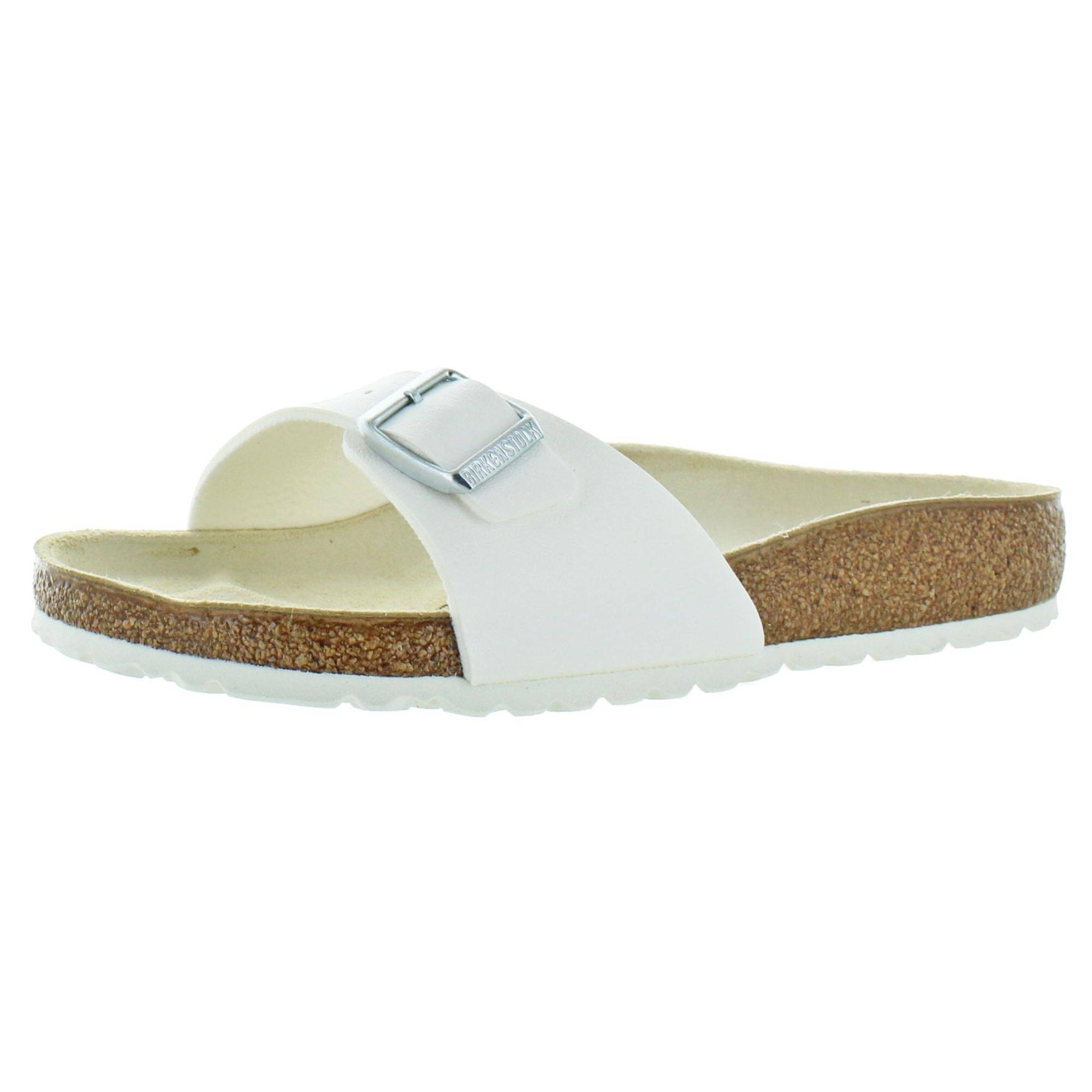 Birkenstock Madrid Birko-Flor White
