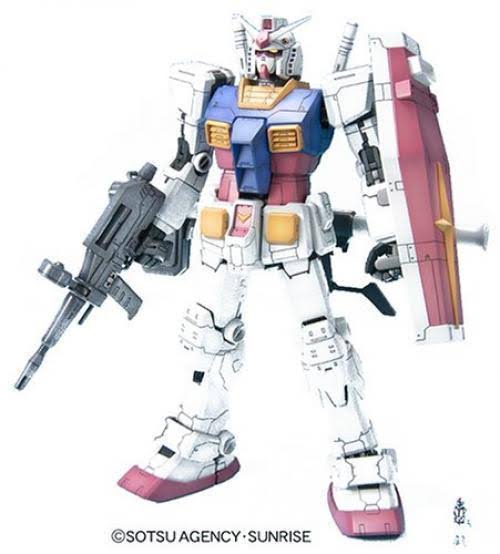 Bandai mg 1/100 RX-78-2 Gundam Ver One Year War 0079 Plastic Model Kit