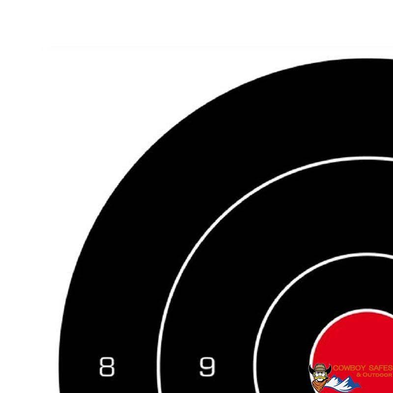 Birchwood Casey Dirty Bird Bull&s Eye Splattering Target, 8x22 - 200 pack