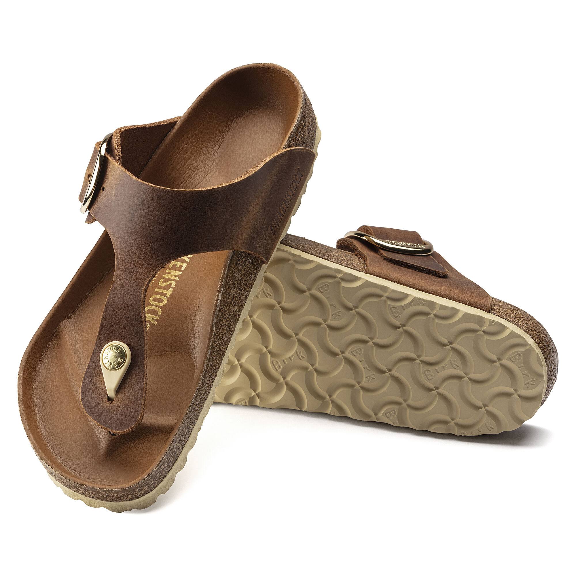 Birkenstock Gizeh - Big Buckle Cognac