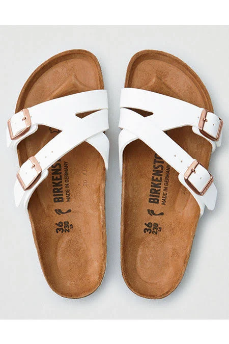 Birkenstock Yao Sandals Women's, White, 38
