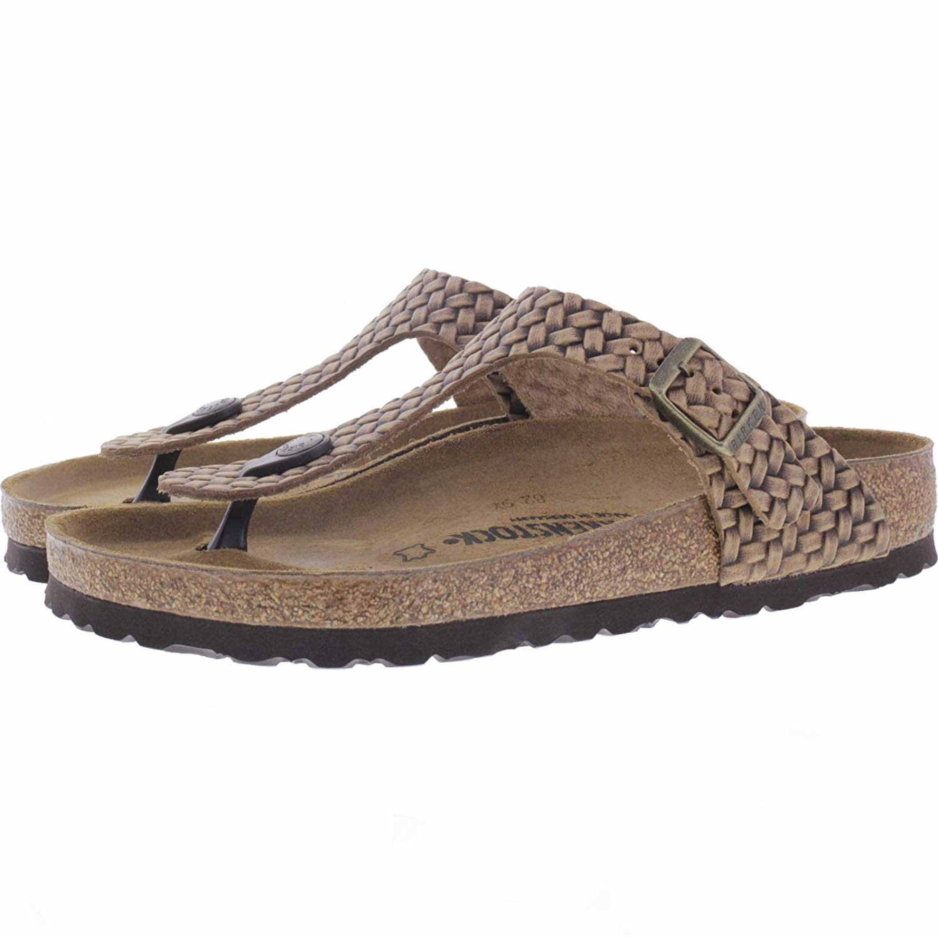 Birkenstock Gizeh Leather Flip Flops / Sandals (Shoes)