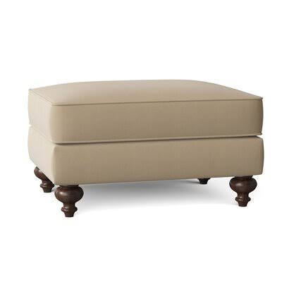 Birch Lane Durham 37x22 Rectangle Standard Ottoman Body Fabric: Bayou Stone