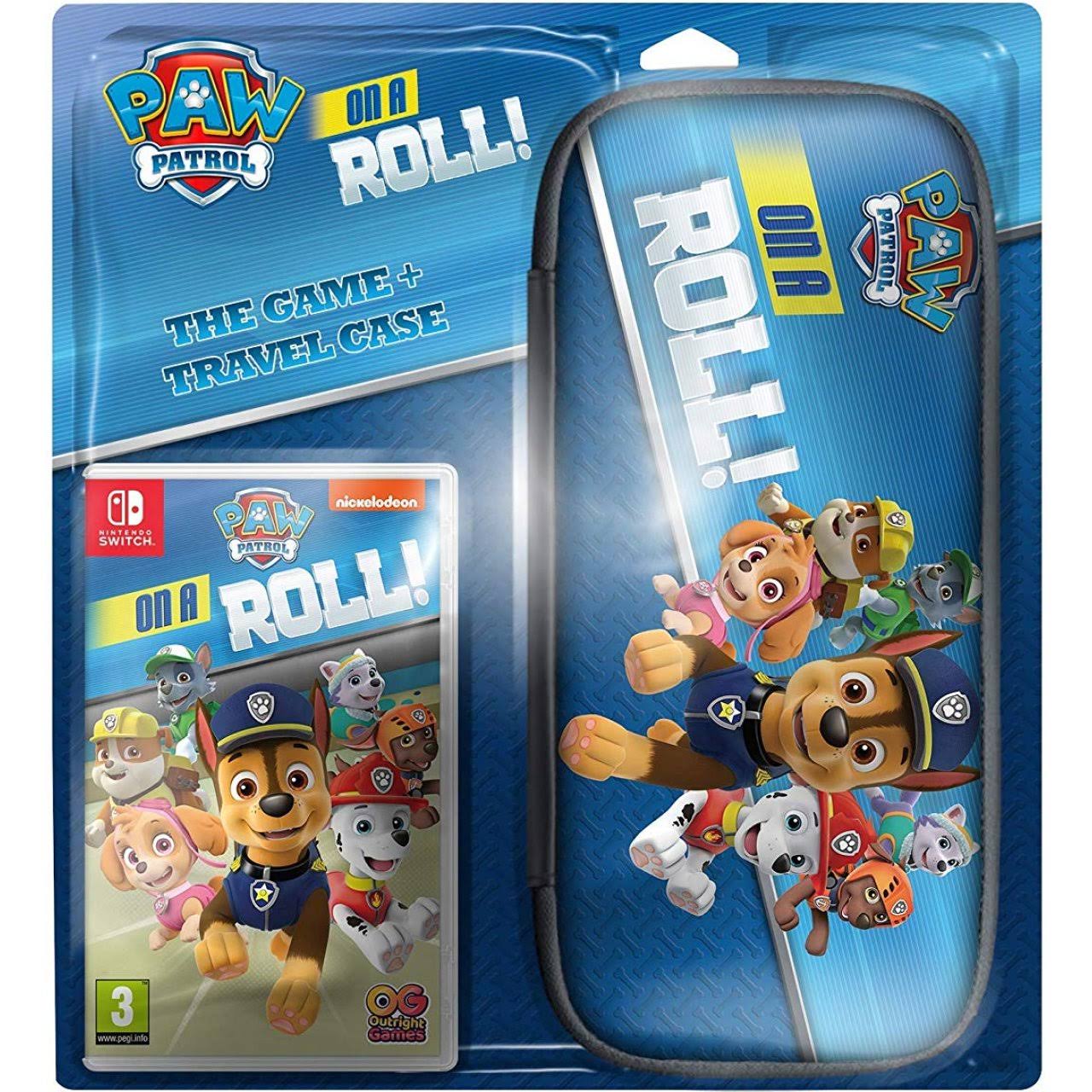 Bandai Namco Games Paw Patrol: on A Roll + Travel Case