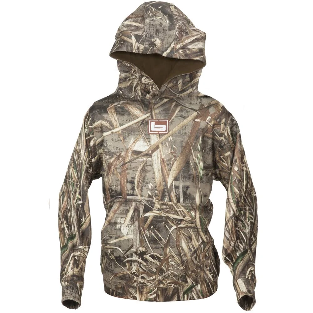 Banded Tec Fleece Youth Pullover, Max, Small